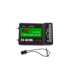 FlySky FS-i6S 10CH AFHDS 2A + FS-iA10B Receiver – FPV drone remote for quadcopters. -Robocraze