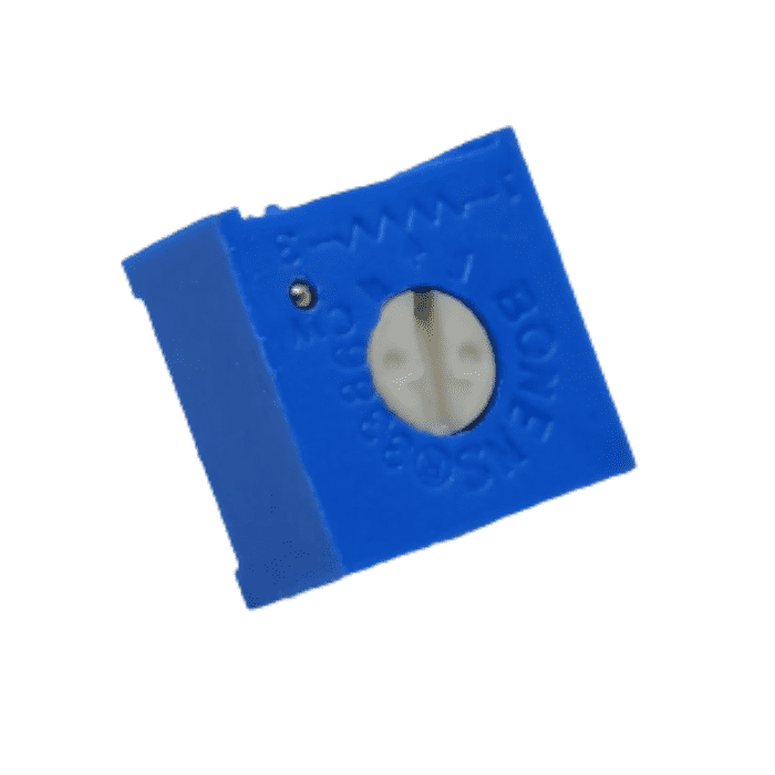 20K 3386P Trimpot (Pack of 5) – Adjustable resistors for fine electronic tuning.-Electronic Components -Robocraze