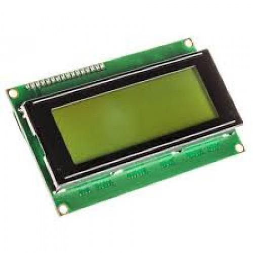 20x4 LCD Module (Green) - 20x4 green LCD for microcontrollers, Arduino & DIY electronics. -LCD Display -Robocraze