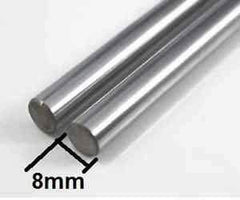 M8 400mm Steel Rod – Precision frame support. -3D Printer Accessories -Robocraze