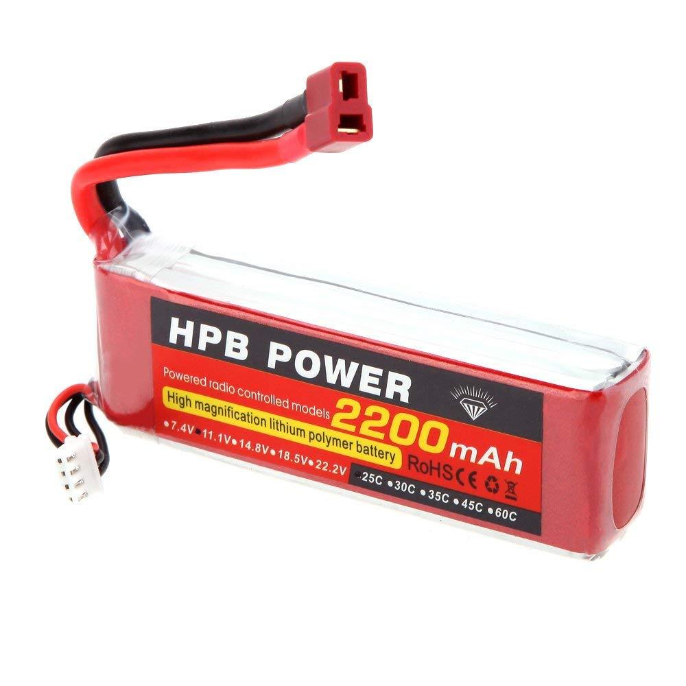 11.1V 2200 mAh LiPo Battery-Robocraze