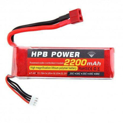11.1V 2200 mAh LiPo Battery-Robocraze