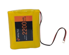 Witty Fox 11.1V 2200mAh Li-ion Battery – Rechargeable 11.1V battery. -Lithium Battery -Robocraze
