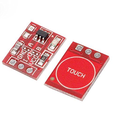 TTP223 Touch Switch Module - Compact touch switch for home automation & smart control. -Touch Sensor -Robocraze