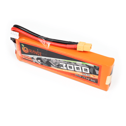 11.1 V 3000mah 3S 40C-80C Lithium Polymer Battery-Robocraze