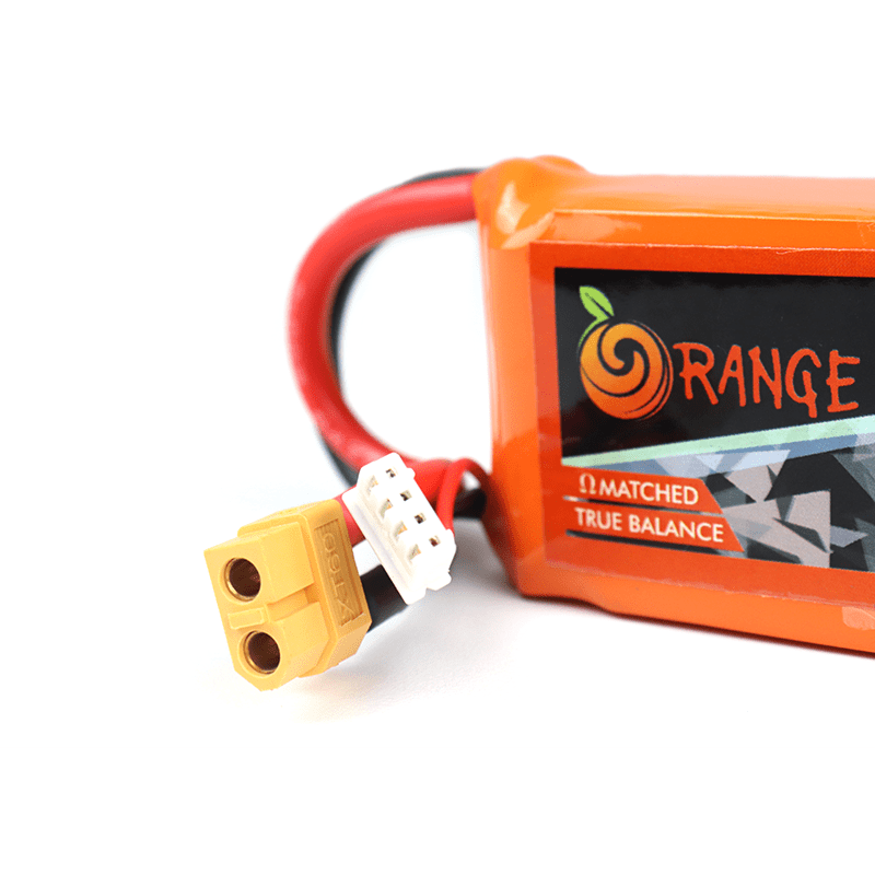11.1V 5200mAh Orange Lithium polymer battery-Robocraze