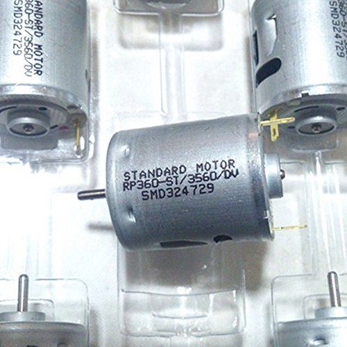 DC24V 7058RPM RP-360 DC Motor, high-speed performance for robotics & gadgets – Robot Motors - Robocraze