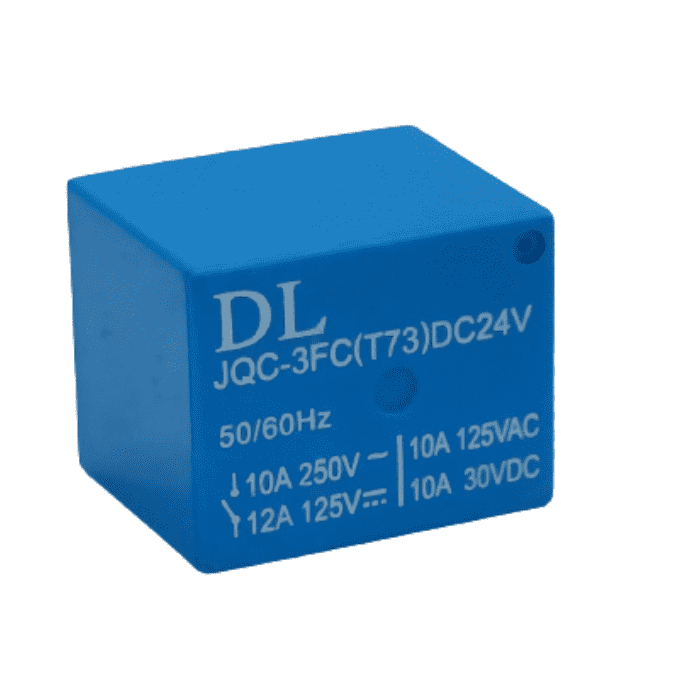 24V Relay Cube – Durable 24V relay cube for electrical applications. -Relay Module -Robocraze