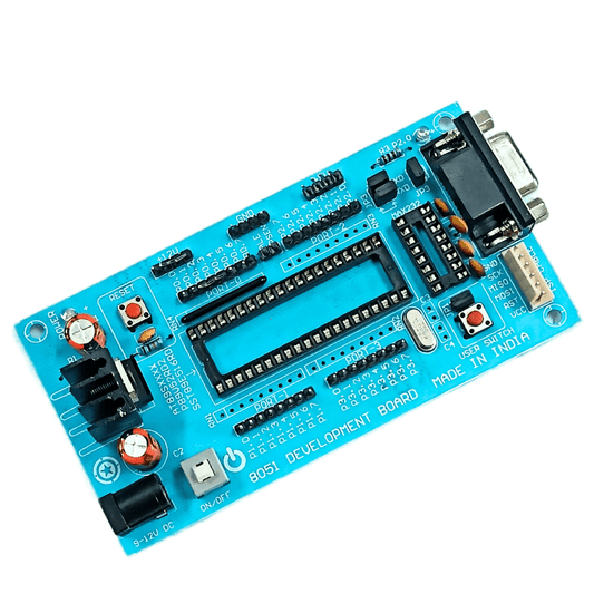8051 Development Board (Made in India) – Microcontroller development board for projects -Development Board -Robocraze