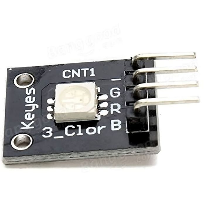 RGB LED Module for Arduino-Compatible Boards – Versatile LED module - Electronic Components - Robocraze