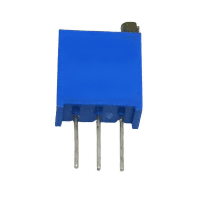 100ohm 3296W Trimpot (Pack of 5) – Low-value trimpots for specialized circuits - Electronic Components - Robocraze