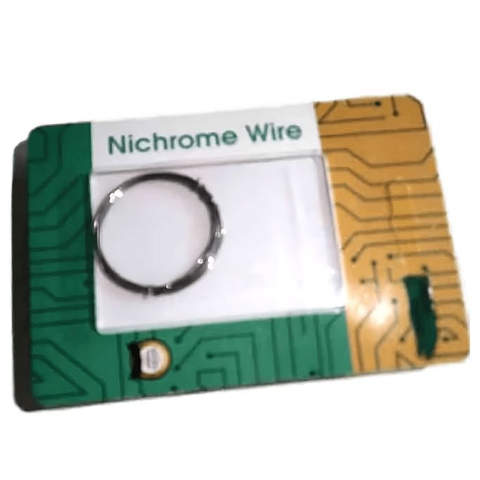 1 Meter 24 SWG Nichrome Wire – High-resistance nichrome wire for heating elements. Electronic Components - Robocraze