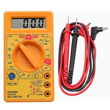 Computer Component Multimeter How to Check Electronic Components with a Multimeter – Robocraze