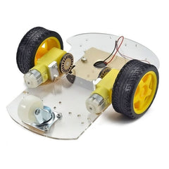 2WD Two Wheel Drive DIY Smart Robot Car Chassis kit - Robocraze