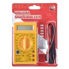 Digital Multimeter with Probe – High-accuracy meter with probes for testing.-Digital Multimeter -Robocraze
