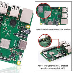Raspberry Pi 3B+ – Reliable Raspberry Pi Board with enhanced processing power & connectivity. -Robocraze