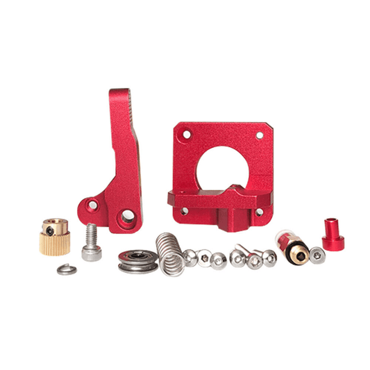 Upgraded left side red MK8 all-metal Bowden extruder for 1.75mm -Bowden Extruder -Robocraze