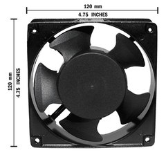 220V AC Cooling Fan - 120mm120mm38mm – Effective 3D Printing Machine Parts for heat dissipation.-Robocraze