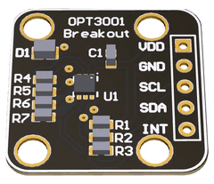 Witty Fox OPT3001 Digital Ambient Light Sensor - Precise LUX meter sensor for light detection. -Light Sensor -Robocraze