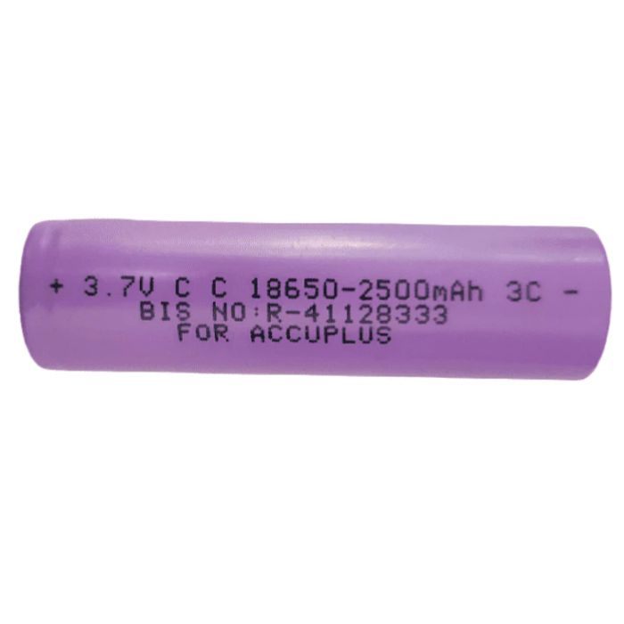 3.7V 2500mAh 18650 Li-ion Battery – For flashlights, toys & gadgets. -Lithium Battery -Robocraze