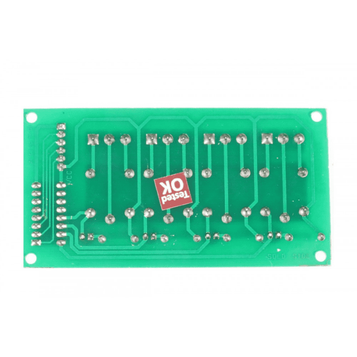 Four CHANNEL 12V ULN2003 BASED RELAY BOARD MODULE – 4-channel ULN2003-based relay module. -Relay Module -Robocraze