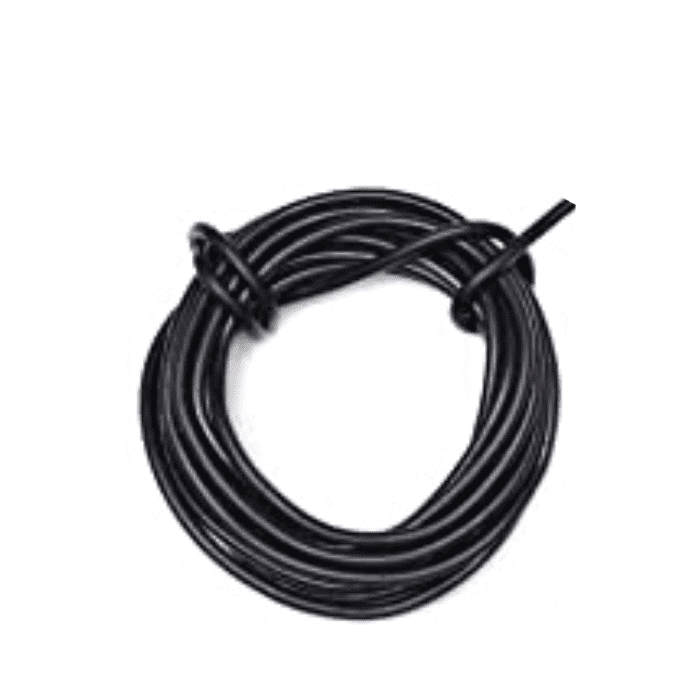 Hook-Up Wire (Black) - 5 Meters – Flexible wire for electrical use. Electronic Components - Robocraze