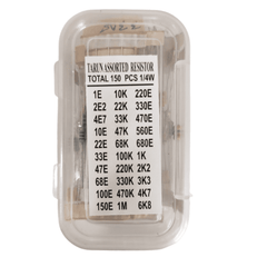 Resistor Box (150PC, 30 Values) – Comprehensive resistor kit. -Basic Components -Robocraze