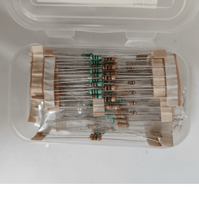Resistor Box (150 Resistors and 30 Values)-Robocraze
