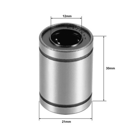 LM12UU 12mm linear motion bearing for 3D printer Z-axis -3D Printing Machine Parts -Robocraze