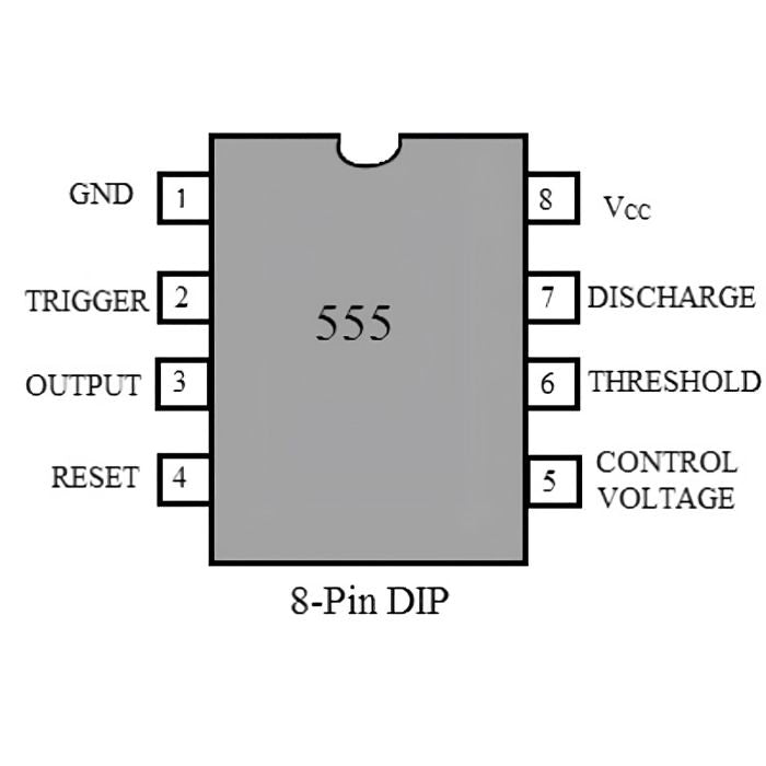 555 Timer IC – 555 timer IC for pulse generation and timing circuits - Robocraze