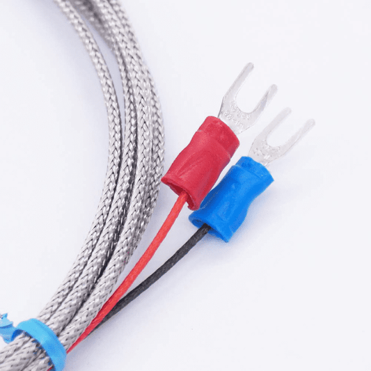 PT100 M6 Screw Probe Thermocouple (1M) – High-accuracy heat measurement. -Robocraze