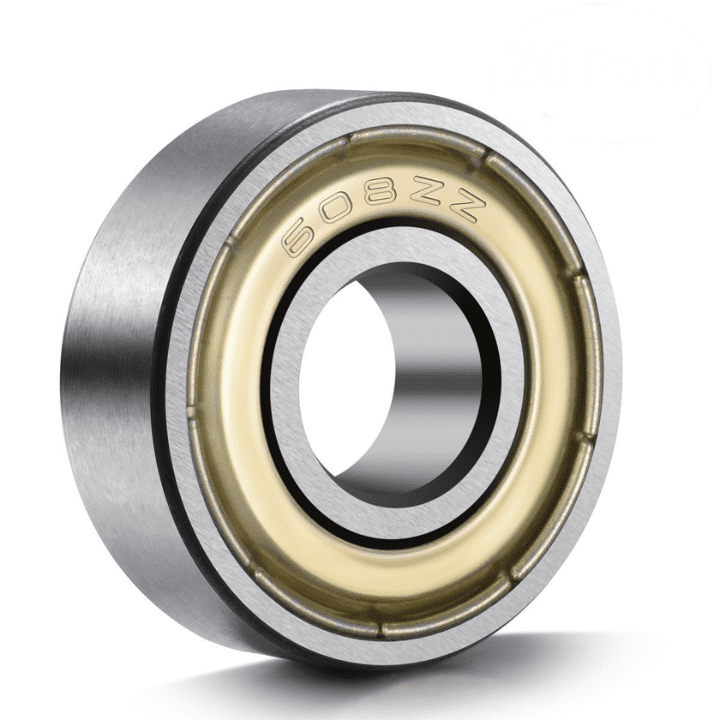 608ZZ radial ball bearing pack for 3D printer and skate wheels -3D Printer Bearing -Robocraze