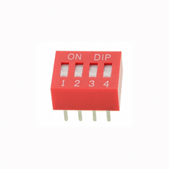 4 Way Slide Switch 2.54mm Pitch (Pack of 2) – High-quality slide switch - Mini Switch - Robocraze