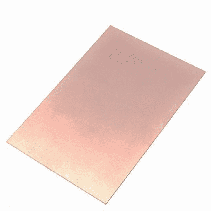 15cm x 10cm Single Side Copper Clad Laminate PCB Board for DIY Circuits - Electronic Components -Robocraze