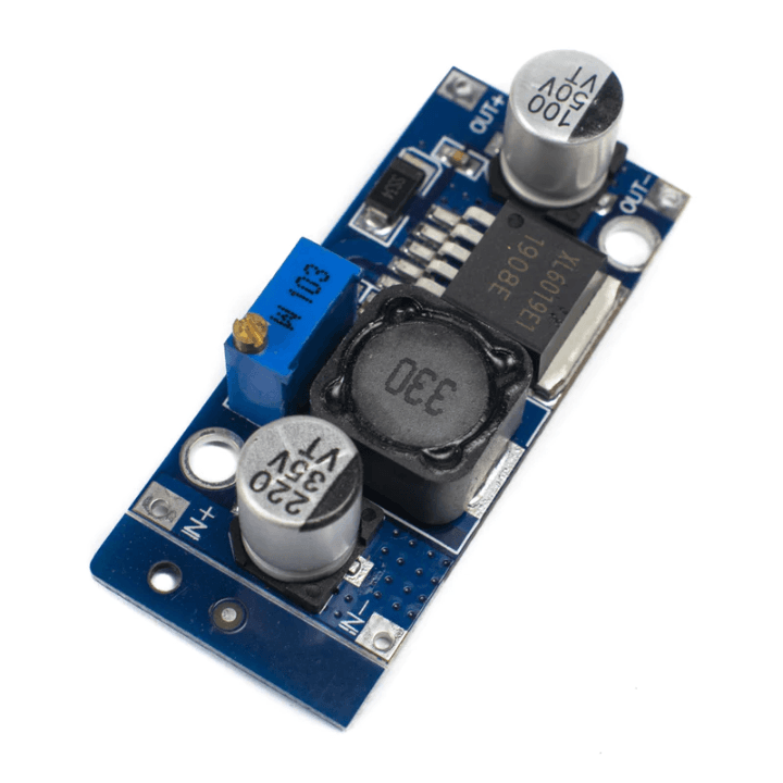 XL6019 5A Adjustable Boost Converter – High-efficiency XL6019 boost module. -Power Converter -Robocraze