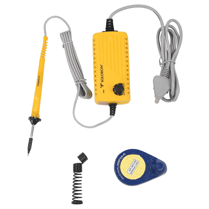 Soldron Portable SMPS Variable Wattage Micro Soldering Station-Robocraze