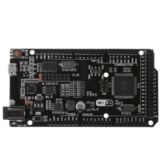 Arduino Mega 2560+WiFi R3 – Feature-rich Arduino Board with ESP8266 for IoT & robotics. -Arduino Boards -Robocraze
