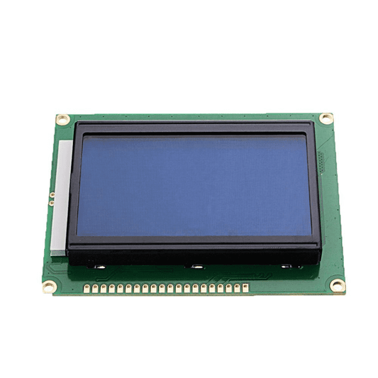 JHD 128x64 Graphic LCD - Blue Backlight – 128x64 JHD LCD with blue backlight - LCD Display - Robocraze