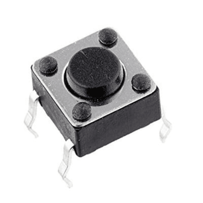 12x12x7.3mm Tactile Push Button Switch(Pack of 10)