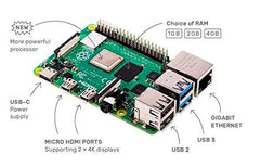 Raspberry Pi 4 Model B 1GB RAM – Entry-level Raspberry Pi Board with 1GB RAM for beginners. -Robocraze