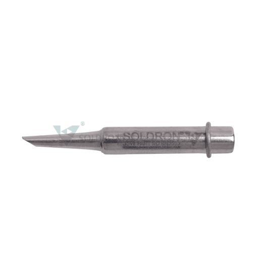 Soldron 35W Spade 3mm Bit – Durable 3mm spade bit for precision – soldering iron - Soldering Kit -Robocraze