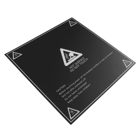 214x214mm Heat Bed Sticker Build Plate Tape – Durable 3D printer accessories for better adhesion. -Robocraze