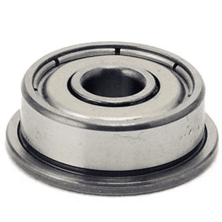 Universal Flange Ball Bearing 4x8x3mm Shielded Chrome Steel Bearings-Robocraze