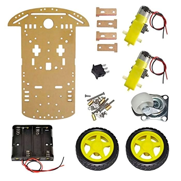 Arduino UNO DIY Line Follower Kit – Arduino Kits to build an autonomous line-following robot. -Robocraze