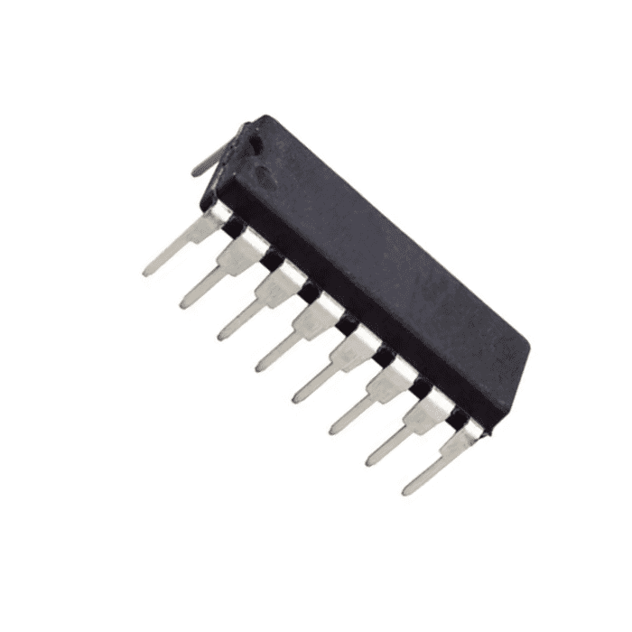 74238 3-to-8 Line Decoder IC – Fast logic IC for 3-to-8 line decoding in digital applications. -Robocraze