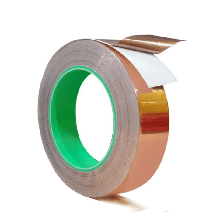 Robocraze 10mm Single Sided Copper Tape with conductive adhesive