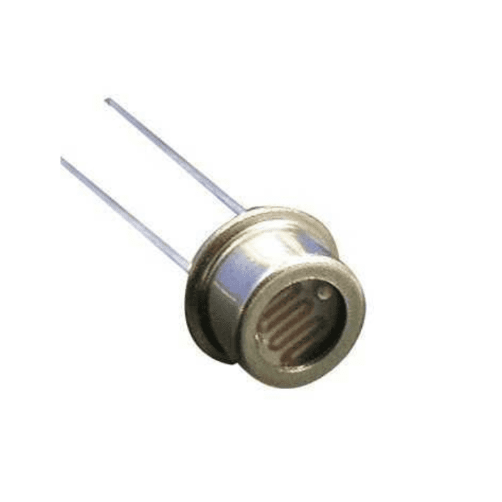 LDR 5mm Metal Housing (Pack of 5) - Light-sensitive LDR sensors for automation. -LDR Sensor -Robocraze