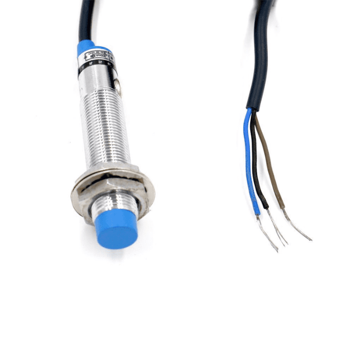 LJ12A3-4-Z/BX NPN 24V Inductive Proximity Switch – 24V proximity sensor -Proximity Switch Sensor -Robocraze