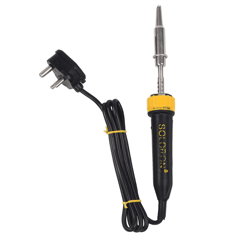 Soldron 75W 230V Soldering Iron – Reliable soldering iron for professionals - Soldering Kit - Robocraze
