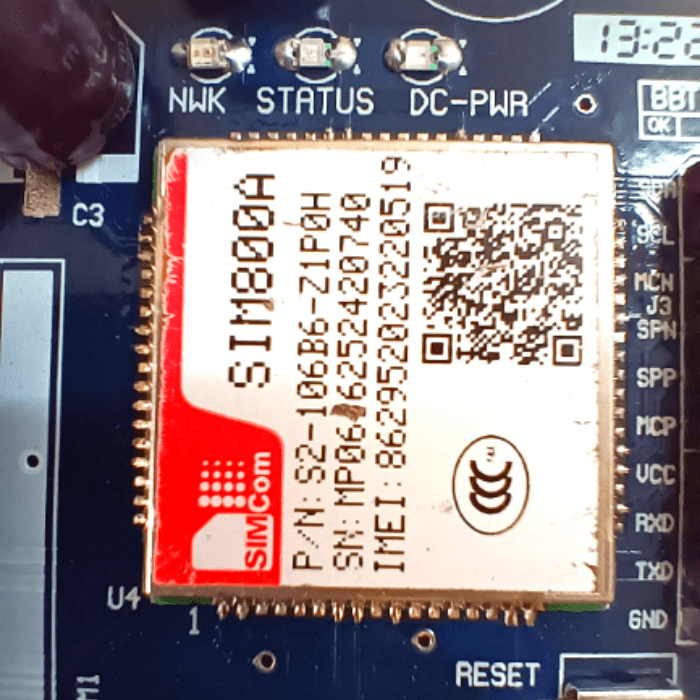 SIM 800A GSM Modem with SMA Antenna-Robocraze
